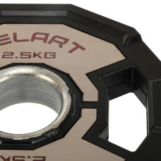 Диски гумові 2 Handle металева втулка Zelart 51мм, 2,5кг, чорний-сірий, код: TA-4792-2_5