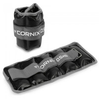 Обважнювачі-манжети для ніг та рук Cornix 2 x 0.5 кг, код: XR-0394