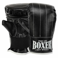 Снарядні рукавички Boxer розмір L, чорний, код: 2015_L_BK-S52