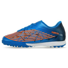 Сороконіжки футбольні Lijin розмір 35, синій-помаранчевий, код: 211-2-4_35BLOR