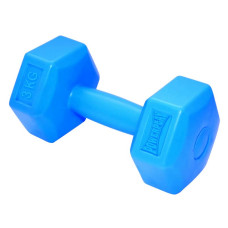 Гантель композитна PowerPlay Hercules 1х3 кг, синя, код: PP_4124_3kg
