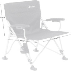 Стілець розкладний Outwell Campo Black (470233), код: 929839-SVA