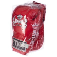 Рукавички боксерські Top King Super шкіряні 12 унцій, чорний, код: TKBGSV_12BK-S52