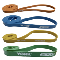 Набір резинок для фітнесу York Fitness 4 шт (5 - 40кг), код: 00014961805086