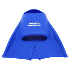 Ласти для тренувань у басейні короткі із закритою п'ятою MadWave Flippers S (36-38), синій, код: M074302_SBL