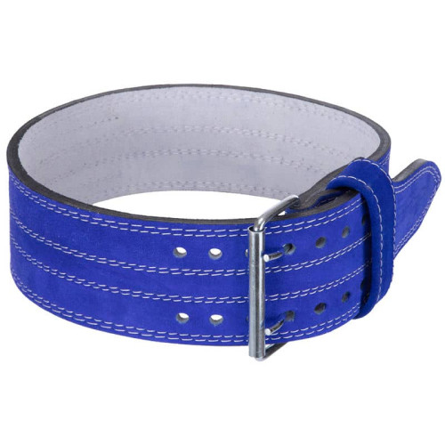 Пояс атлетичний шкіряний Zelart ширина 10см XL, синій, код: SB-165155_XL-S52
