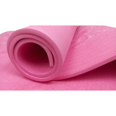 Килимок для йоги та фітнеса EasyFit PER Premium Mat 1830х610х8 мм, рожевий, код: EF-1930-1-P-EF