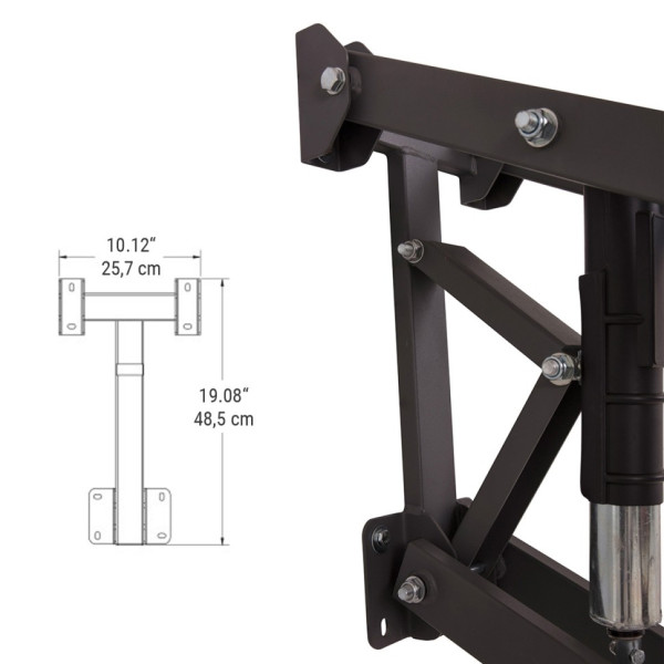 Баскетбольний щит Goaliath GoTek 54 Wallmount, код: 2105-S25