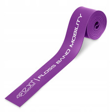 Стрічка компресійна для флосингу 4Fizjo Floss Band 2070x50x1 мм, фіолетовий, код: P-5905973405201