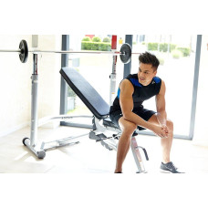 Лавка для жиму Horizon Fitness + стійка Adonis Horizon Fitness, код: M-10048603-IN