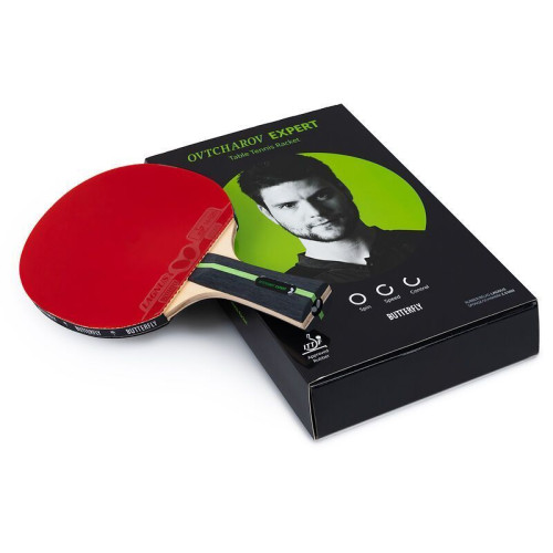 Ракетка для настільного тенісу Butterfly Ovtcharov Expert FL (6116700002), код: 931838-SVA
