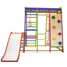 Спортивний комплекс для дому SportBaby Акварелька Plus 1-2