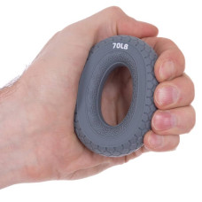 Еспандер кистьовий кільце FitGo Jello 70LB сірий (1шт), код: FI-2524_GR-S52