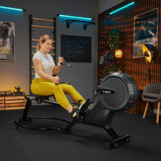 Гребний тренажер Trex Sport APRON TX-880RM аеромагнітний чорний, код: 5902308235793