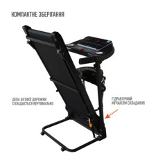 Бігова доріжка EnergyFIT 510D з вібромасажером, код: 510D