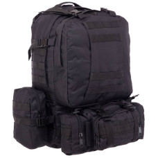 Рюкзак тактичний рейдовий Tactical 55л камуфляж Woodland, код: ZK-5504_KW