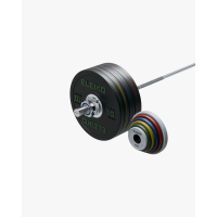 Комплект штанги Eleiko Performance - 185 кг, жіночий, чорний, код: BD-1-508-FH