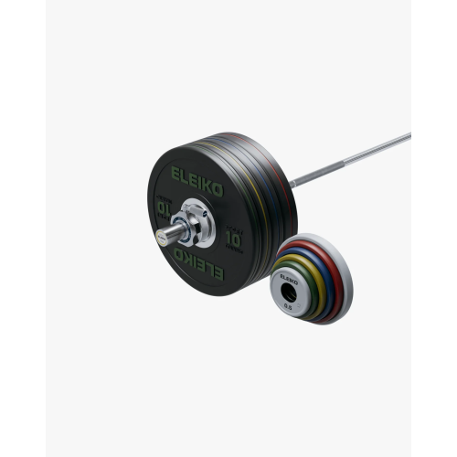 Комплект штанги Eleiko Performance - 185 кг, жіночий, чорний, код: BD-1-508-FH