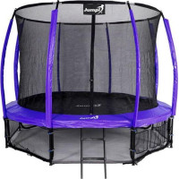 Батут Jumpi Maxy Comfort Plus з внутрішньою сіткою 10 футів 312 см, фіолетовий, код: M-7128444-IN