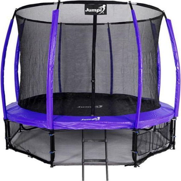 Батут Jumpi Maxy Comfort Plus з внутрішньою сіткою 10 футів 312 см, фіолетовий, код: M-7128444-IN
