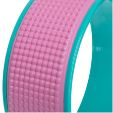 Колесо-кільце для йоги FitGo Fit Wheel Yoga 330х140 мм, рожевий-м