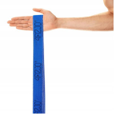 Еспандер-петля 4Fizjo Flex Power Band із тканини 13-20 кг, синій, код: P-5907739313102