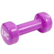 Гантелі вінілові PowerPlay Achilles 2х0,5 кг, рожевий, код: PP_4125_0.5kg_2in