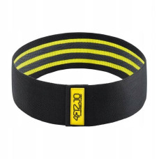 Резинка для фітнесу та спорту із тканини 4FIZJO Hip Band 10-15 кг Black/Yellow, код: P-5907739310309