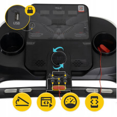Бігова доріжка 4Fizjo TM Nero S, код: P-5907739319319