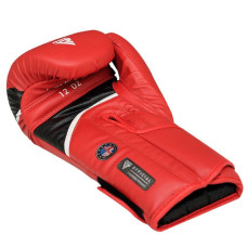Боксерські рукавиці RDX Aura Plus T-17 10 унцій, червоний-чорний, код: BGR-T17RB-10OZ+