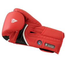 Боксерські рукавиці RDX Aura Plus T-17 10 унцій, червоний-чорний, код: BGR-T17RB-10OZ+