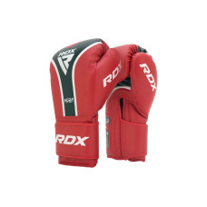 Боксерські рукавиці RDX Aura Plus T-17 10 унцій, червоний-чорний, код: BGR-T17RB-10OZ+