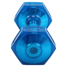 Гантель для фітнесу з TPU покриттям Zelart Jelly Urethane Coated Dumbbells 1х5,7кг, синій, код: TA-2946-12_5LB-S52