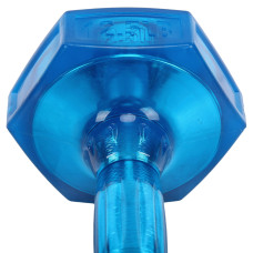 Гантель для фітнесу з TPU покриттям Zelart Jelly Urethane Coated Dumbbells 1х5,7кг, синій, код: TA-2946-12_5LB-S52
