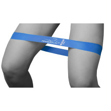 Фітнес гумка PowerPlay Medium 500х50х1 мм, синя, код: PP_4114_Blue_Medium