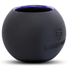 Гиря-дзвін чавунна пофарбована Ball Bell LiveUp 6кг, , код: LP8047-13LB-S52