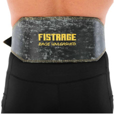 Пояс атлетичний шкіряний Fistrage XL, чорний, код: VL-6048_XL