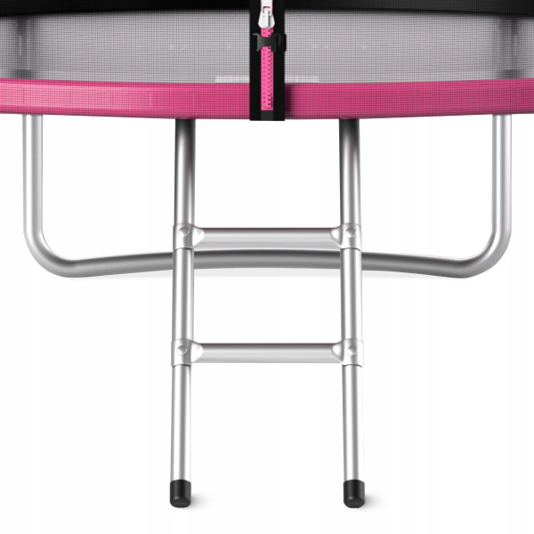 Батут із зовнішньою сіткою 4Fizjo Classic 10FT 312 см Black/Pink, код: P-5907739314567