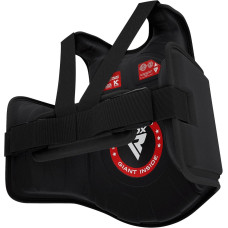 Захисний жилет тренера RDX F6M Kara Coach Chest Protector L/XL, чорний, код: CGR-F6MB-L/XL+