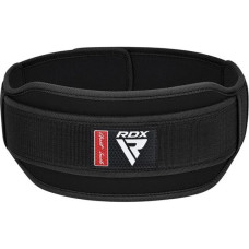 Пояс для важкої атлетики неопреновий RDX RX5 Double Belt S Black, код: WBD-RX5B-S
