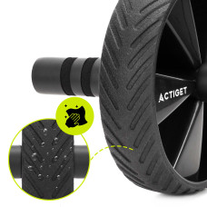 Ролик (гімнастичне колесо) для преса Actiget Ab Wheel Black, код: ACT0110