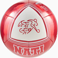 М'яч футбольний Puma SFV Culture Ball 084987-01 №5, червоний-білий, код: 4069161938573