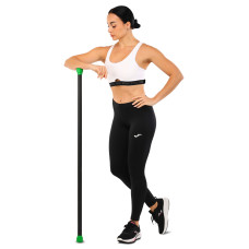 Бодібар Zelart Body Bar 4 кг, чорний-зелений, код: FI-4776-4