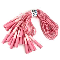 Скакалка дитяча з пластмасовими ручками SNS TS-1790-Pink 10 шт в упаковці, код: 50030-SNS