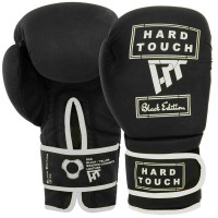 Боксерські рукавиці Hard Touch 12 унцій, чорний-білий, код: BO-4658_12W