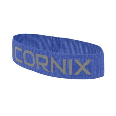 Резинка для фітнесу та спорту із тканини Cornix Loop Band 11-14 кг, синій, код: XR-0139