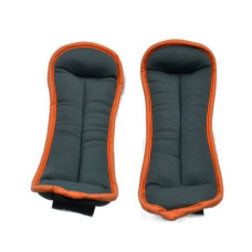 Обважнювачі-манжети для ніг та рук Power System Ankle Weights 2х2 кг, сірий-помаранчевий, код: PS_4073_Grey