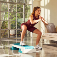Степ-платформа Reebok РАП-11150TL бірюзово-білий, код: 0885652021845-IN
