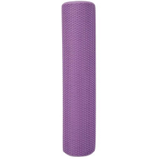 Ролер масажний циліндр цільний FitGo 450x100 мм, бузковий, код: FI-0895-45_LV