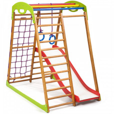 Ігровий дитячий куточок PLAYBABY BabyWood Plus 1, код: SB-IG48